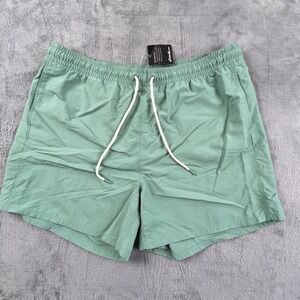 Eddie Bauer Womens Tidal High Rise Shorts Seaglass Size Large Teal New with Tags